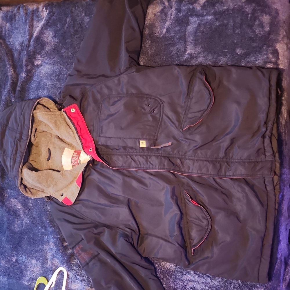 Mens Abercrombie & Fitch vintage coat jacket L